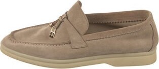 Loro Piana Summer Walk Suede Loafers