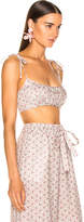 Thumbnail for your product : Zimmermann Heathers Ditsy Bralette in Ditsy Floral | FWRD