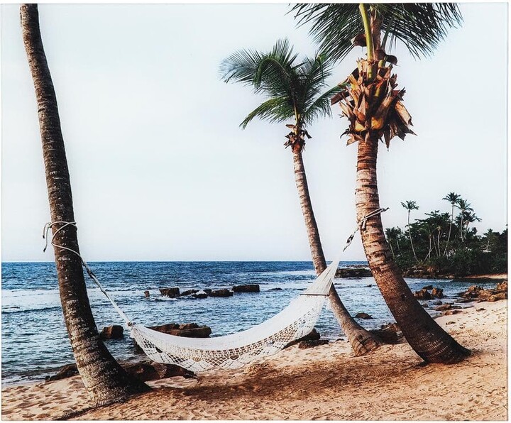 Yosemite Home Decor Tempered Glass Series "Serenity" by Veronica Olson Unframed Nature Photography Wall Art 22 in x 18 in
