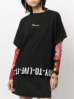 Thumbnail for your product : Izzue graphic-print cotton T-Shirt