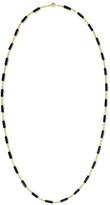 Thumbnail for your product : Sylva & Cie 18kt yellow gold onyx bead Lucca necklace