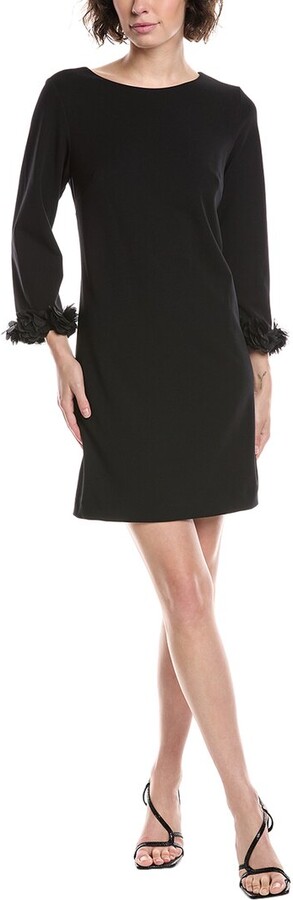 Crepe Mini Dress