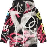 Thumbnail for your product : Dolce & Gabbana Children Graffiti-Print Cotton Hoodie
