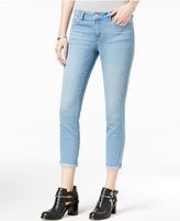 Thumbnail for your product : Jessica Simpson Juniors' Forever Rolled Light Blue Wash Skinny Jeans