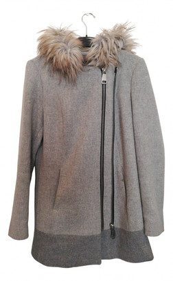 S'Oliver Grey Wool Coats