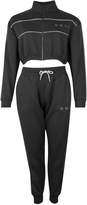 Thumbnail for your product : boohoo Hers Funnel Zip & Jogger Tracksuit Set