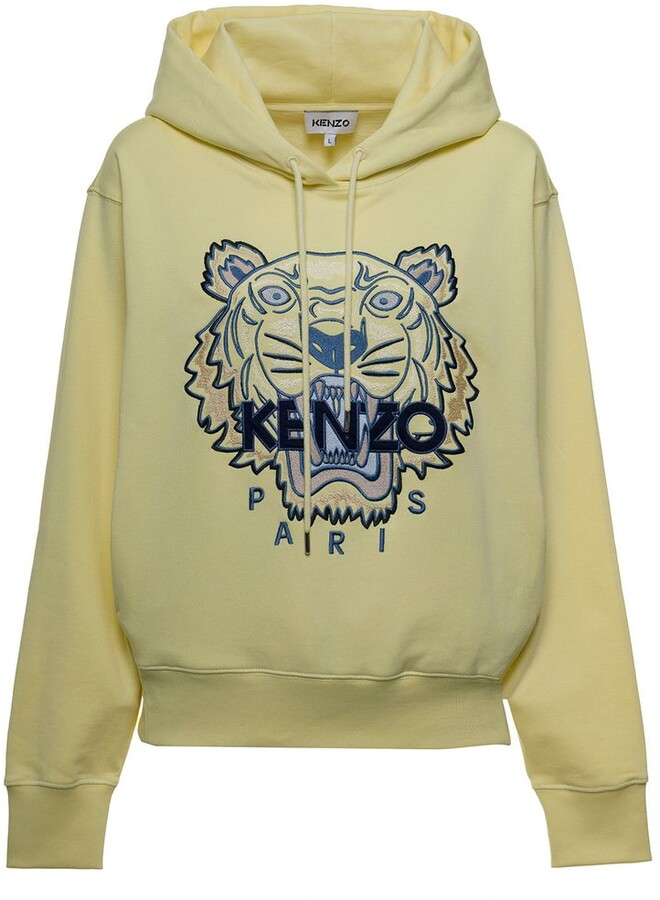 kenzo yellow hoodie