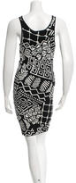 Thumbnail for your product : Torn By Ronny Kobo Printed Mini Dress w/ Tags