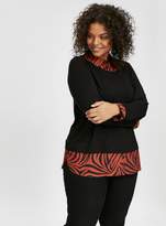 Thumbnail for your product : Red Zebra Print 2-In-1 Shirt