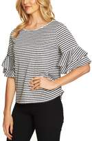 Thumbnail for your product : CeCe Ruffle Sleeve Knit Top