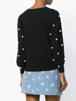 Thumbnail for your product : Marc Jacobs faux pearl embellished jumper