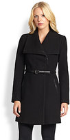 Thumbnail for your product : Mackage Belted Funnel-Collar Coat