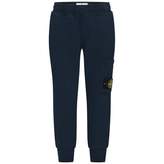 Thumbnail for your product : Stone Island Stone IslandBoys Navy Blue Branded Sweatpants