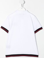 Thumbnail for your product : Balmain Kids Embroidered-Logo Polo Shirt