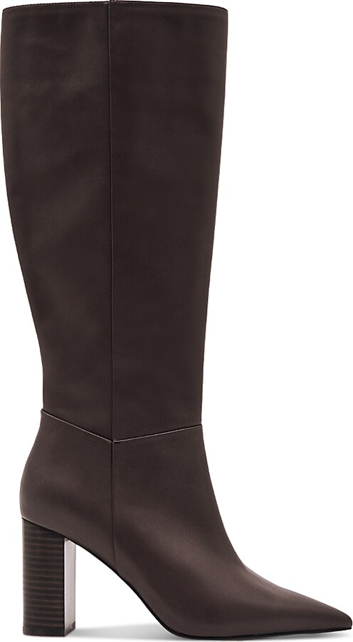 Reiss Women's Bianca Leather Knee High Boots