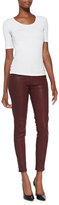 Thumbnail for your product : Paige Denim Verdugo Coated Skinny Ankle Jeans, Shiraz Silk