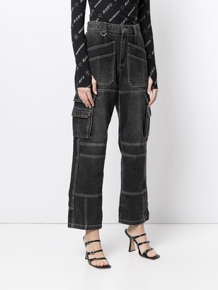 Ground Zero High-Waisted Straight Jeans