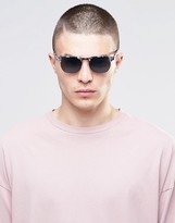 Thumbnail for your product : ASOS Retro Sunglasses In Marble Effect