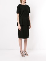 Thumbnail for your product : Chanel Pre Owned Long Sleeve Setup Jacket Skirt Black