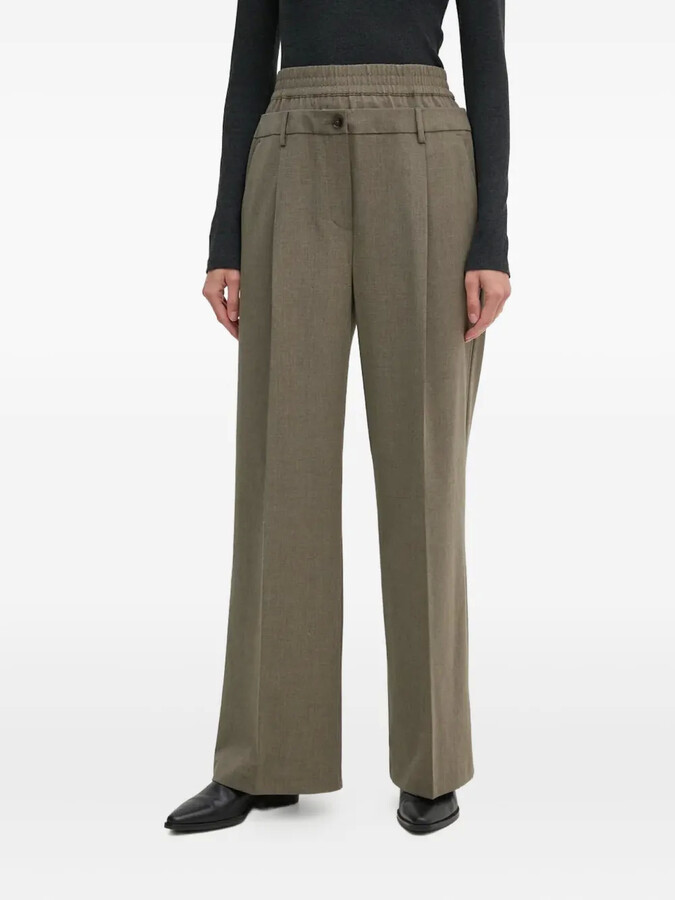Sisley Double-Waist Trousers