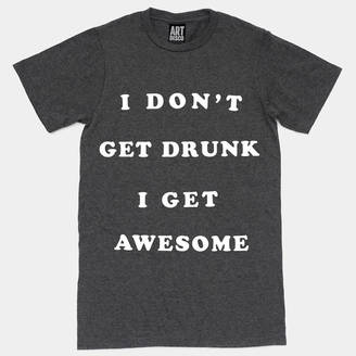 Art Disco 'Get Awesome' Slogan Unisex T Shirt