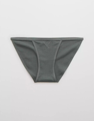 Aerie + Cotton String Thong Underwear 3-Pack
