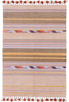 Thumbnail for your product : Amigos De Hoy Flip Striped Cotton Dhurrie Rug