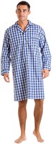 Thumbnail for your product : i-Smalls Haigman Men's Luxury Cotton Poplin Nightshirt Nightwear 7391