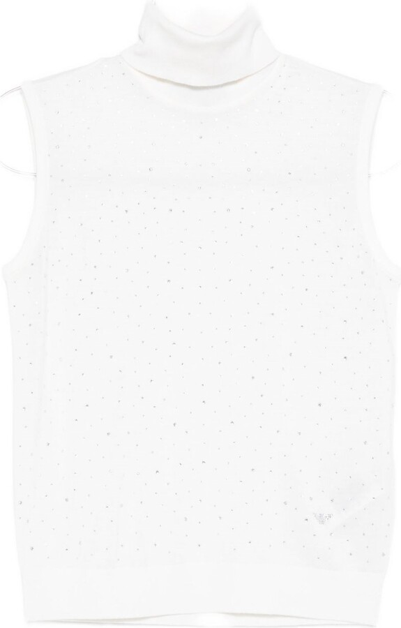 Emporio Armani Wool Turtle-Neck Top