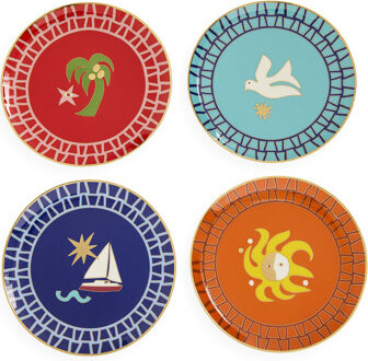 Jonathan Adler Playa Small Plates Set