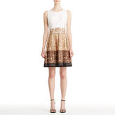 Thumbnail for your product : Jones New York Sleeveless Fit and Flare Cutaway Dress