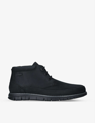 barbour black nelson chukka boot