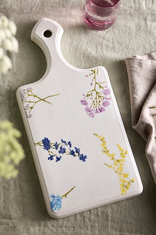 Floral Bunches Serving Board at Terrain