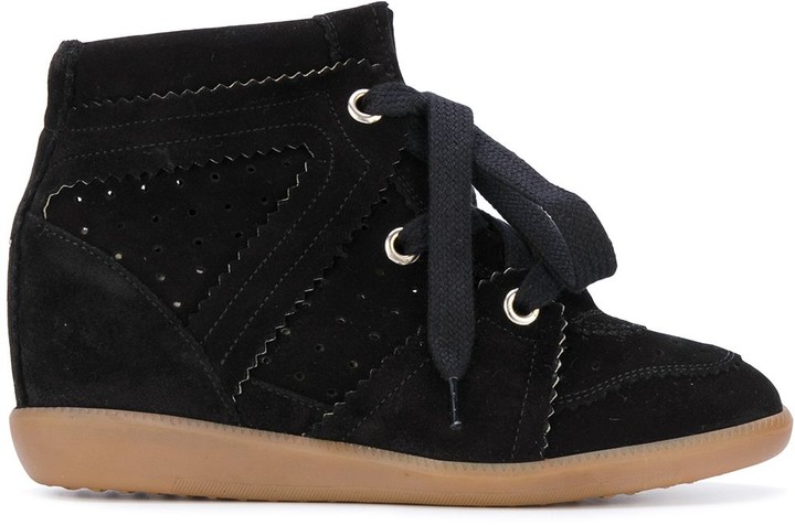 Krympe at forstå Mountaineer Isabel Marant Bobby Sneakers | ShopStyle