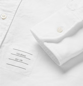 Thumbnail for your product : Thom Browne Button-Down Collar Cotton Oxford Shirt
