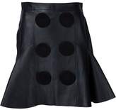 Thumbnail for your product : Givenchy leather a-line skirt
