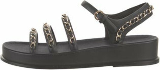 Chanel Chain Sandals | ShopStyle