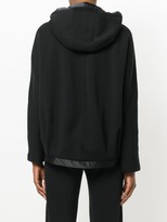 Thumbnail for your product : Moncler Contrast Trim Hooded Sweatshirt