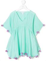 Thumbnail for your product : Elizabeth Hurley Kids pompom beach cover up