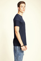 Thumbnail for your product : 21men 21 MEN Striped Pocket Tee