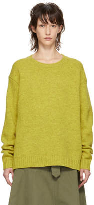 Acne Studios Yellow Samara Sweater