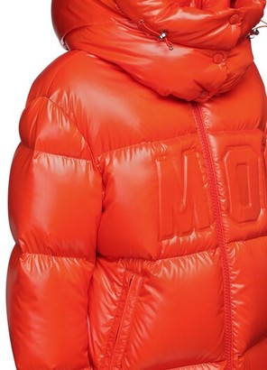Moncler Guernic Hooded Nylon Laque Down Jacket