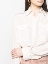 Thumbnail for your product : Jil Sander Button-Up Silk Shirt