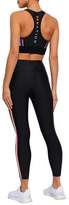 Thumbnail for your product : P.E Nation Cropped Striped Stretch Leggings