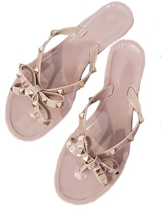 nude colored sandals