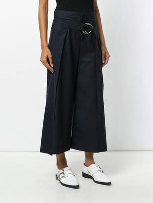 Eudon Choi belted wide-leg trousers