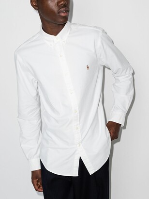 Polo Ralph Lauren Logo-Embroidered Long-Sleeve Shirt
