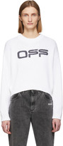 Thumbnail for your product : Off-White White Logo Knit Sweater