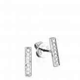 Thumbnail for your product : Sylvie Dana Rebecca Designs White Diamond Studs