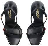 Thumbnail for your product : Saint Laurent Leather Amber Sandals 105